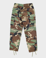 Vintage 90's Woodland Camouflage Military Cargo Trousers - W35 L31