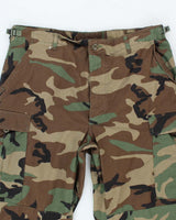 Vintage 90's Woodland Camouflage Military Cargo Trousers - W36 L32