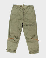 40s Vintage WW2 A-8 Flying Trousers - 38x29