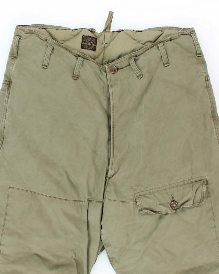 40s Vintage WW2 A-8 Flying Trousers - 38x29