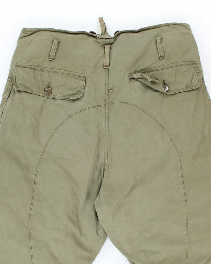 40s Vintage WW2 A-8 Flying Trousers - 38x29