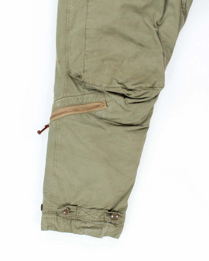 40s Vintage WW2 A-8 Flying Trousers - 38x29