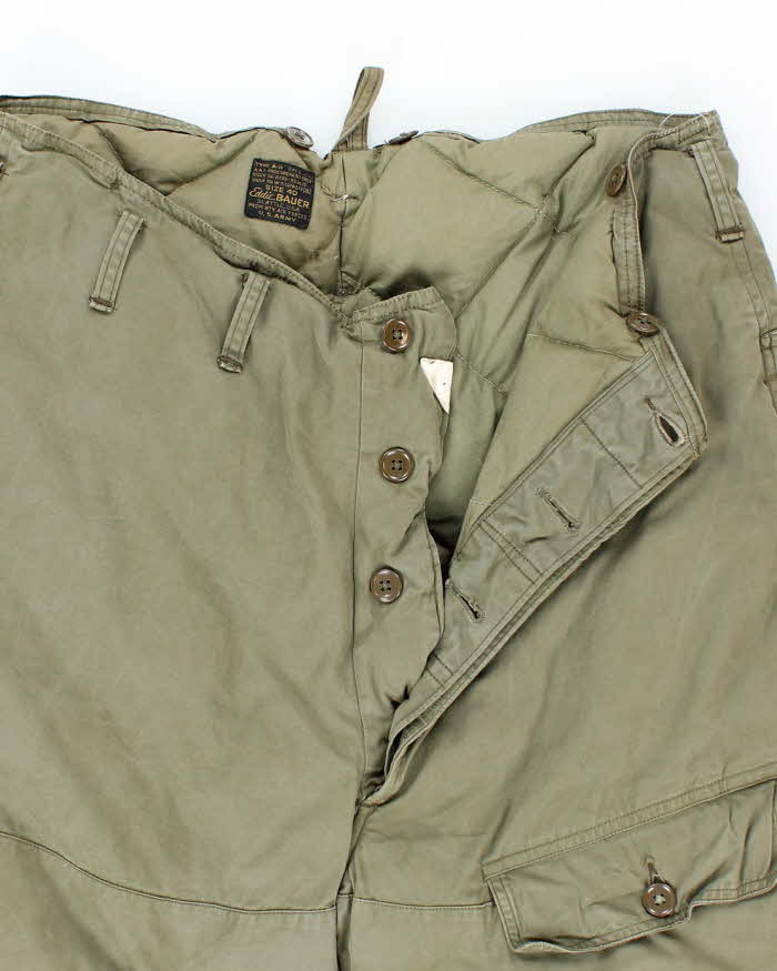 40s Vintage WW2 A-8 Flying Trousers - 38x29