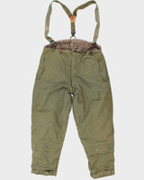 40s Vintage WW2 Flying Trousers &amp; Suspenders - 40x33