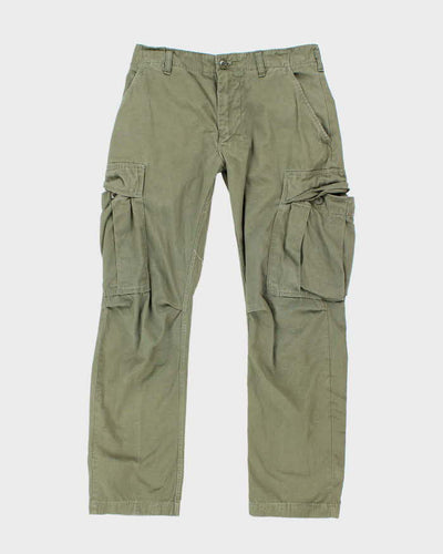 60s Vintage Vietnam War Jungle Trousers - 30x30
