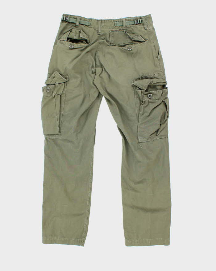 60s Vintage Vietnam War Jungle Trousers - 30x30