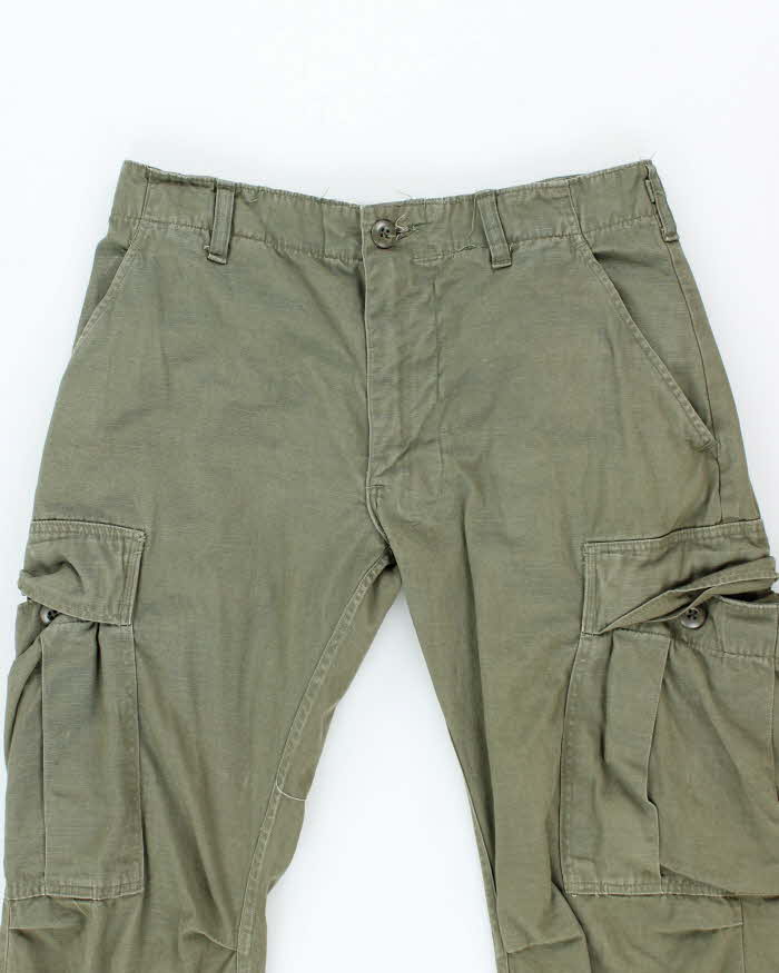 60s Vintage Vietnam War Jungle Trousers - 30x30