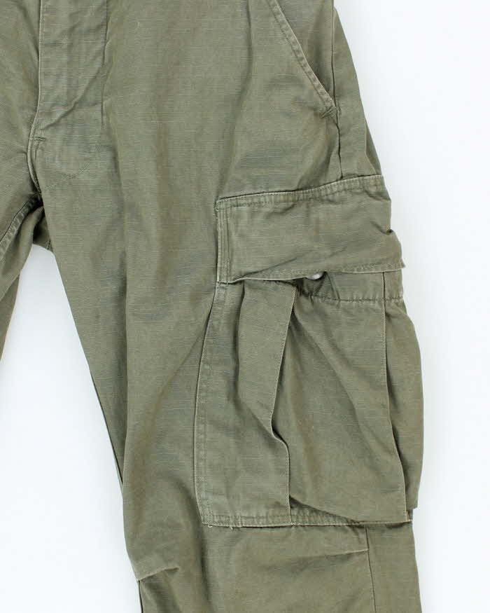 60s Vintage Vietnam War Jungle Trousers - 30x30
