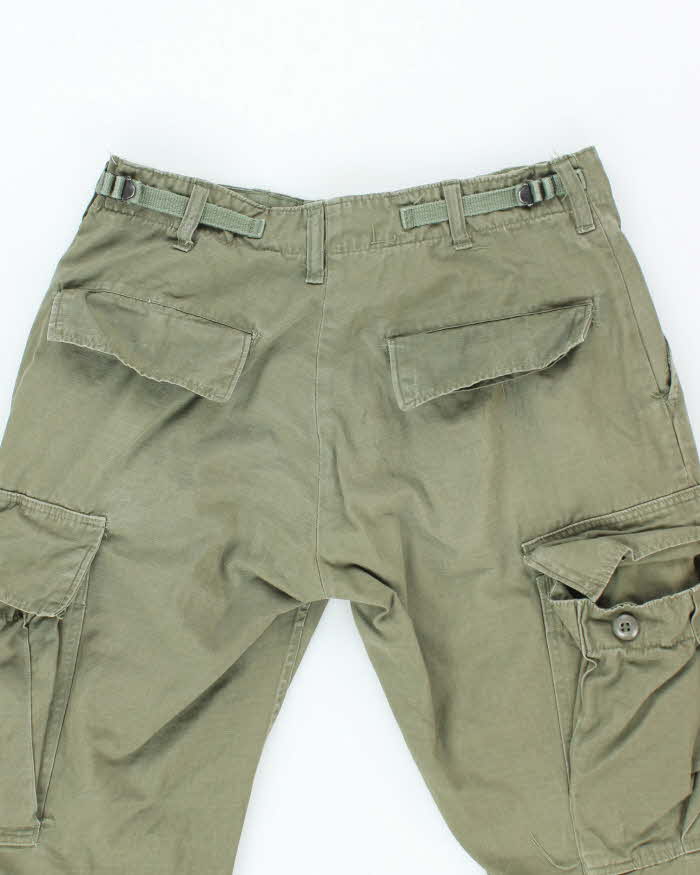 60s Vintage Vietnam War Jungle Trousers - 30x30
