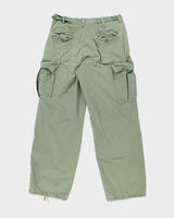 60s Vintage Vietnam War Jungle Trousers - 30x33