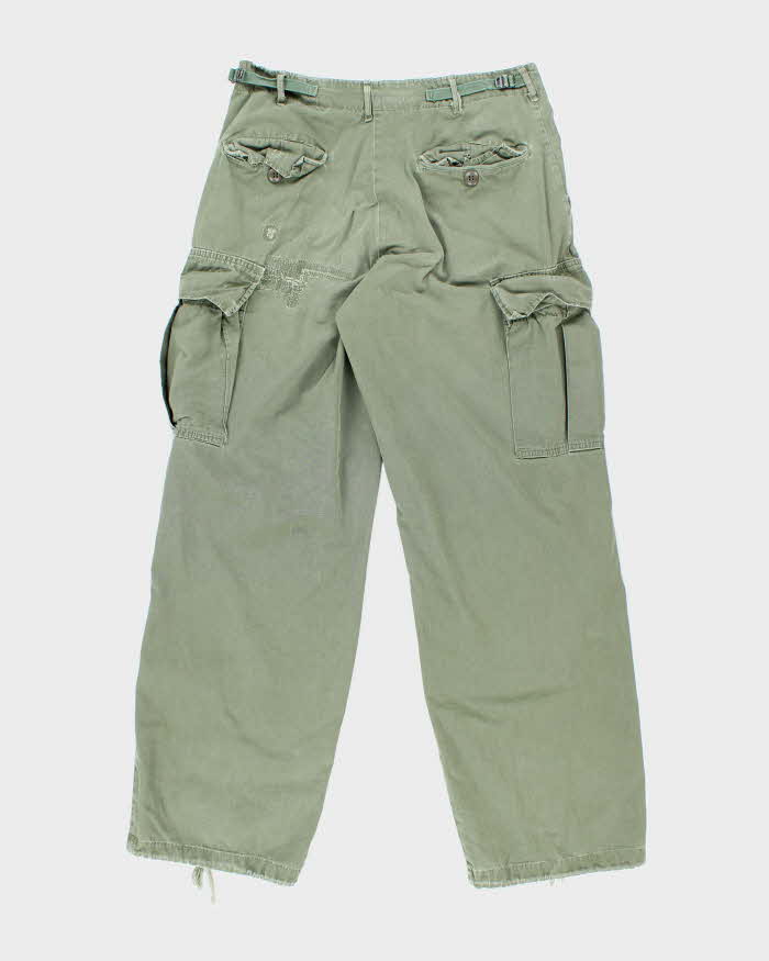 60s Vintage Vietnam War Jungle Trousers - 30x33