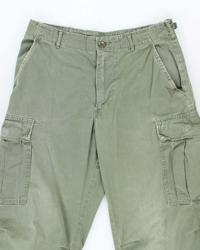 60s Vintage Vietnam War Jungle Trousers - 30x33