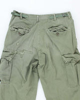 60s Vintage Vietnam War Jungle Trousers - 30x33