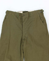 50s Vintage M51 Wool Trousers - 34x24