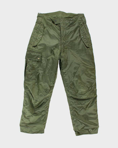 60s Vintage US Navy A-1 Insulated Deck Trousers -32x29