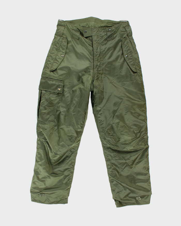 60s Vintage US Navy A-1 Insulated Deck Trousers -32x29