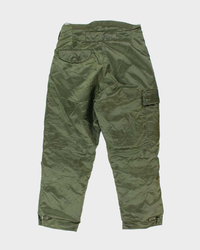 60s Vintage US Navy A-1 Insulated Deck Trousers -32x29