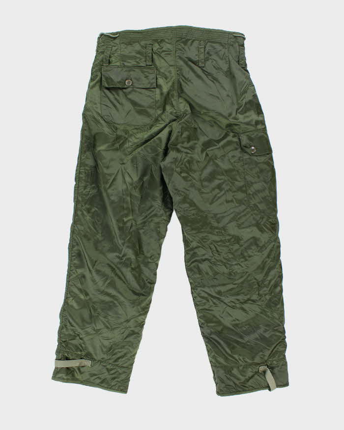 80s Vintage US Navy A-1 Insulated Deck Trousers -32x28