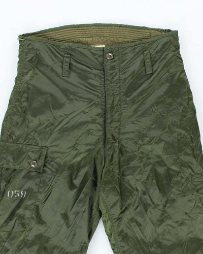 80s Vintage US Navy A-1 Insulated Deck Trousers -32x28