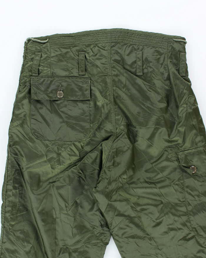 80s Vintage US Navy A-1 Insulated Deck Trousers -32x28