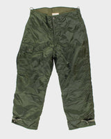 80s Vintage US Navy A-1 Insulated Deck Trousers - 36x30