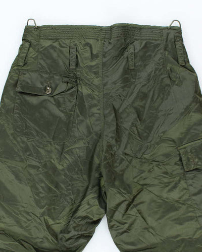 80s Vintage US Navy A-1 Insulated Deck Trousers - 36x30