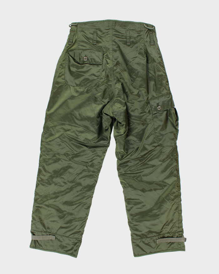 80s Vintage US Navy A-1 Insulated Deck Trousers - 30x30