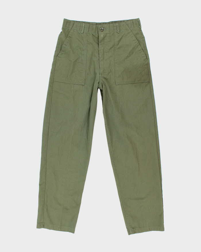 70s Vintage US Army Dura-Press UtilityTrousers - 30x31