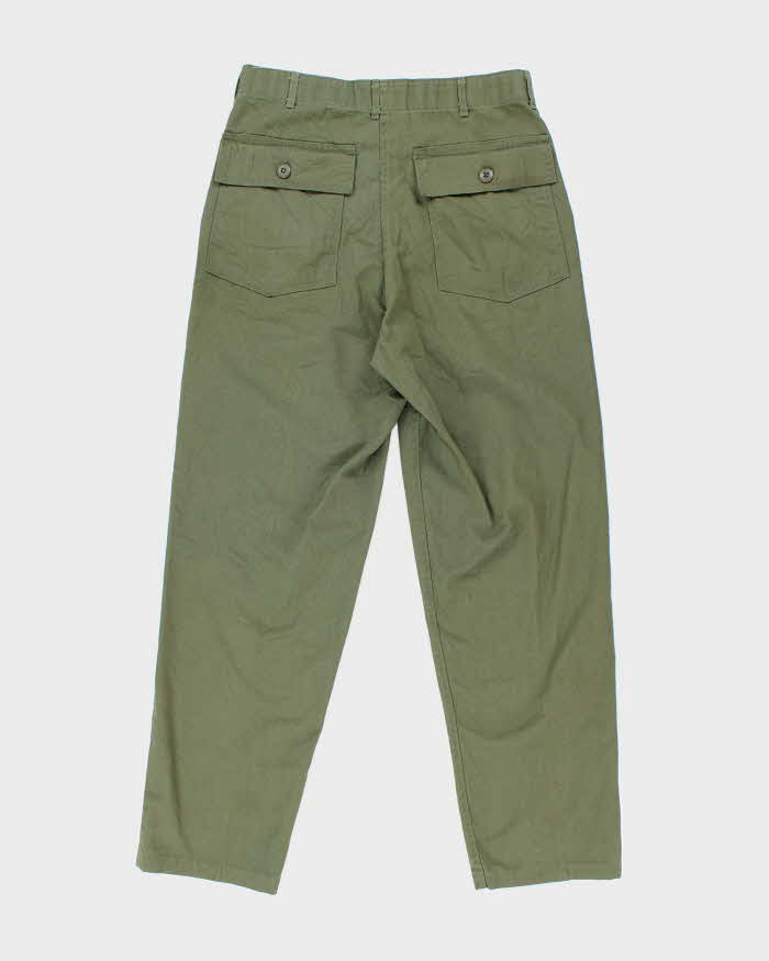 70s Vintage US Army Dura-Press UtilityTrousers - 30x31