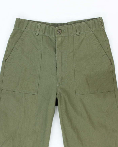 70s Vintage US Army Dura-Press UtilityTrousers - 30x31