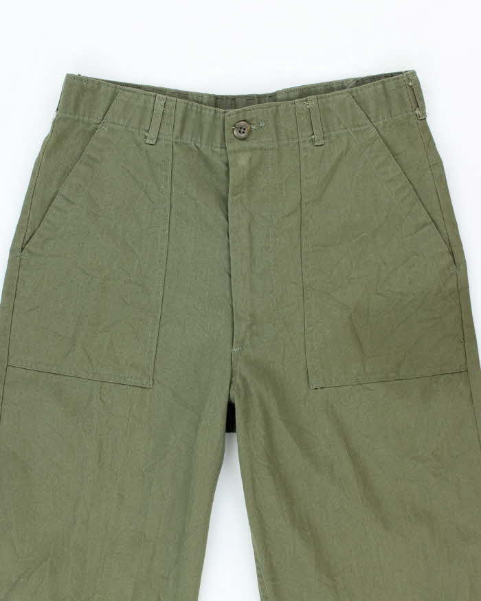 70s Vintage US Army Dura-Press UtilityTrousers - 30x31