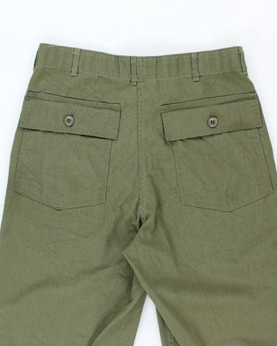 70s Vintage US Army Dura-Press UtilityTrousers - 30x31