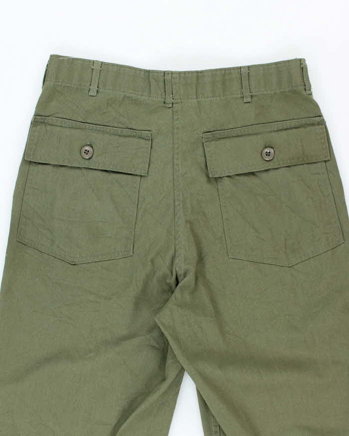 70s Vintage US Army Dura-Press UtilityTrousers - 30x31