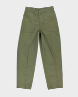 70s Vintage US Army Dura-Press Utility Trousers - 28x30