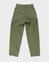 70s Vintage US Army Dura-Press Utility Trousers - 28x30