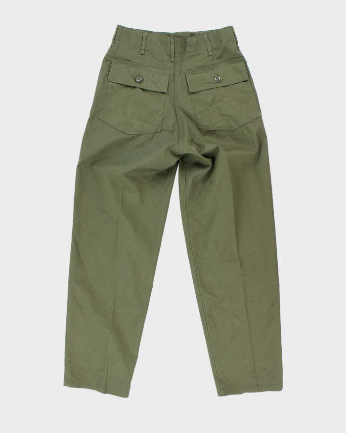 70s Vintage US Army Dura-Press Utility Trousers - 28x30
