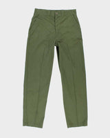70s Vintage US Army Dura-Press Utility Trousers - 30x32
