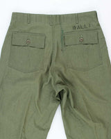 70s Vintage US Army Dura-Press Utility Trousers - 34x32