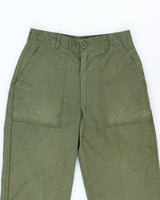 70s Vintage US Army Dura-Press Utility Trousers - 28x31