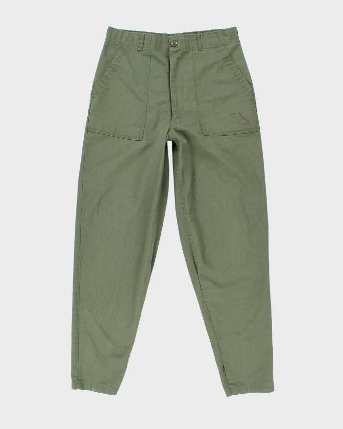 70s Vintage US Army Dura-Press Utility Trousers - 30x31