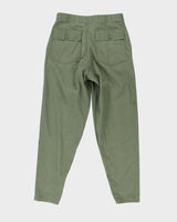 70s Vintage US Army Dura-Press Utility Trousers - 30x31