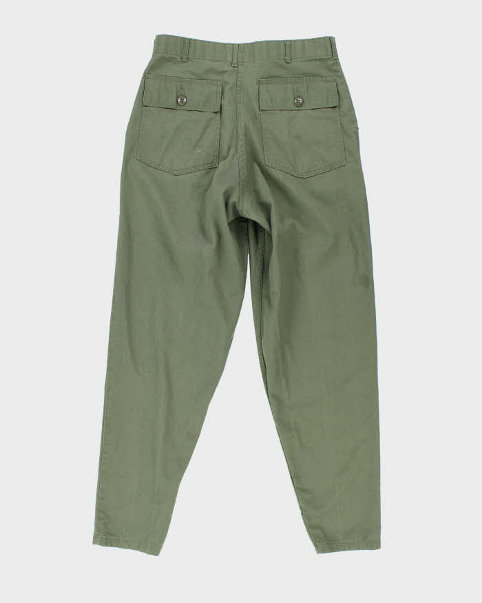 70s Vintage US Army Dura-Press Utility Trousers - 30x31