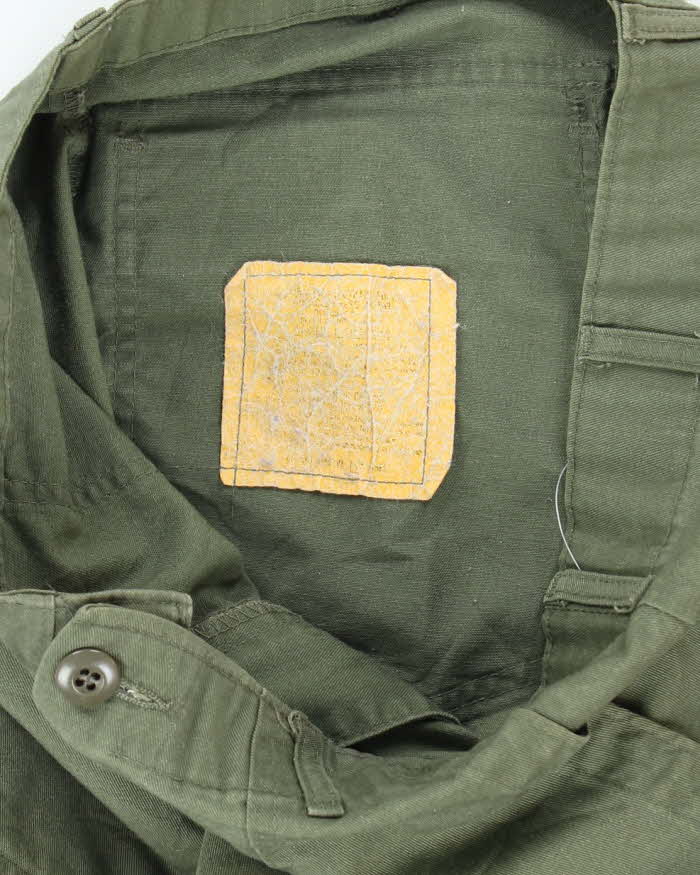 70s Vintage US Army Dura-Press Utility Trousers - 30x31