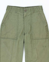 70s Vintage US Army Dura-Press Utility Trousers - 28x29