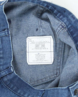 80s Vintage US Navy Denim Bell Bottom Jeans - 30x29