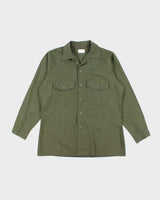 70s Vintage US Army Dura-Press Utility Shirt - X-Large