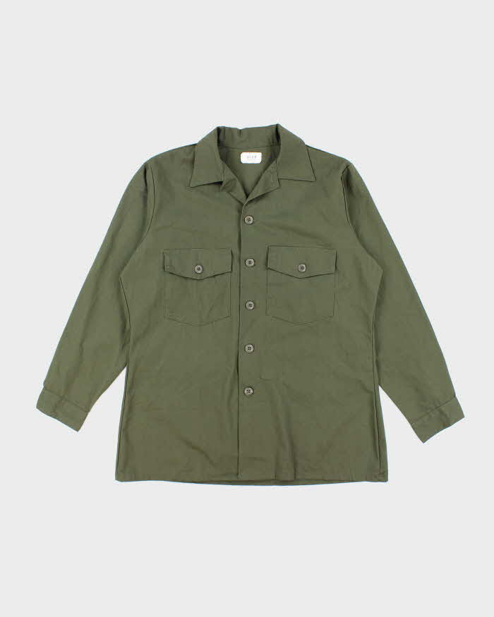 70s Vintage US Army Dura-Press Utility Shirt - X-Large
