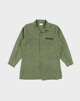 70s Vintage US Army Dura-Press Utility Shirt - Large