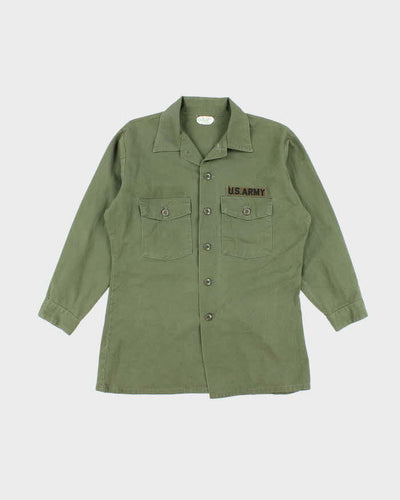 70s Vintage US Army Dura-Press Utility Shirt - Large