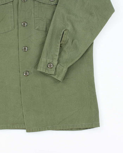 70s Vintage US Army Dura-Press Utility Shirt - Large